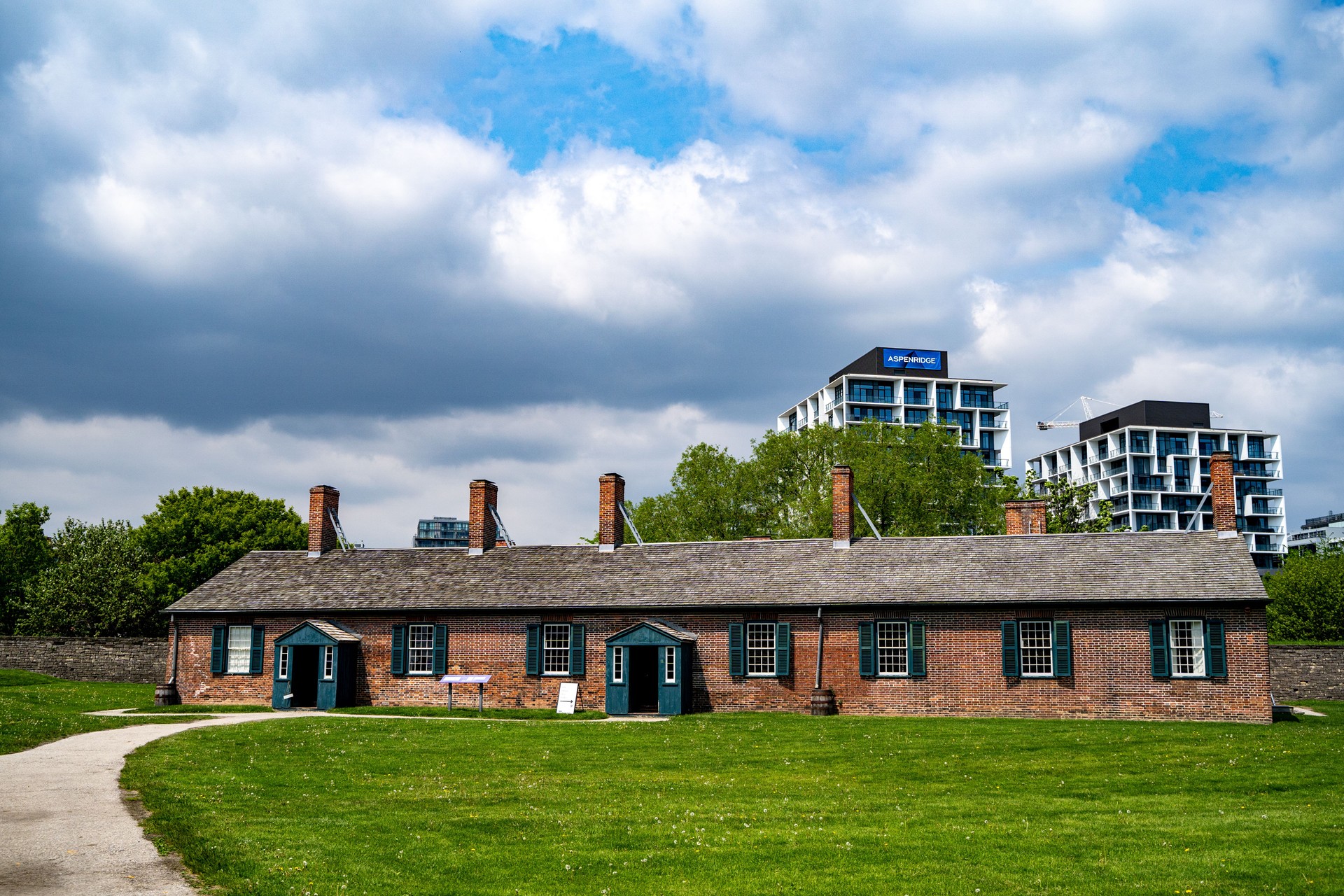 Fort York National Historic Site is an early 19th-century military fortification in the Fort York neighborhood of Toronto.