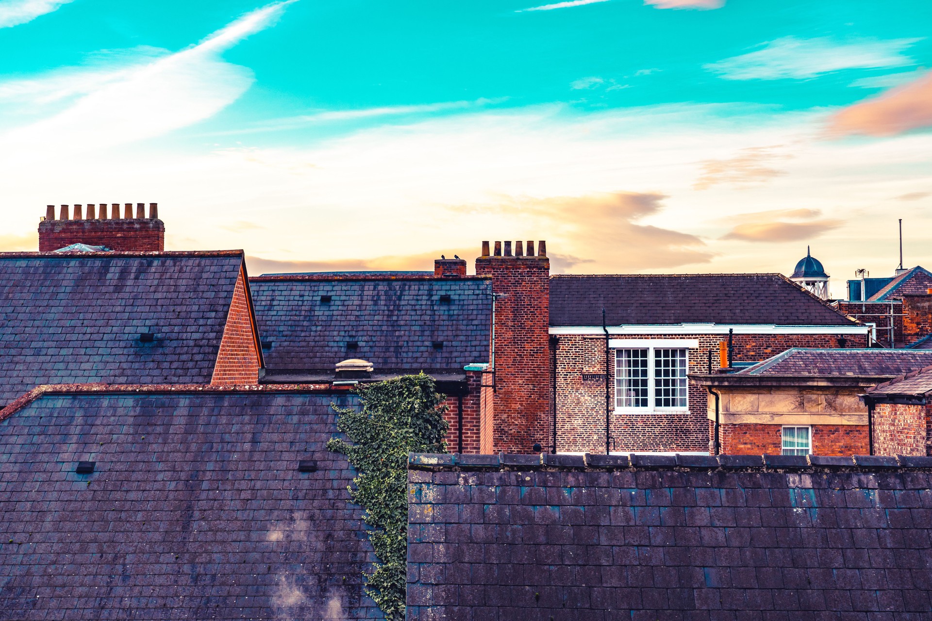 Old houses in York, UK