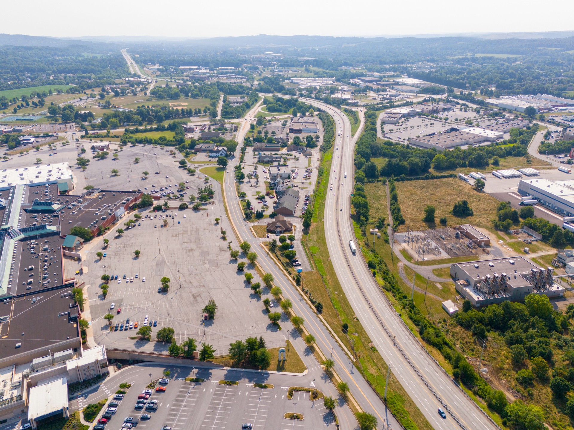 Highway 30 York Pennsylvania, USA 2024 stock photo